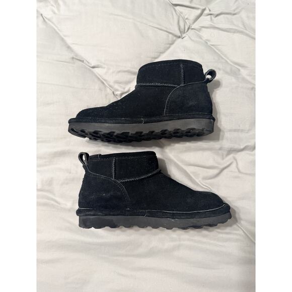 Bearpaw black shorty boots - size 6 - Picture 5 of 6